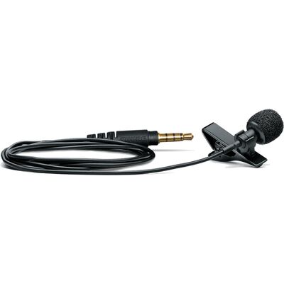 Shure MOTIV MVL-3.5mm csíptetős kondenzátormikrofon okostelefonhoz vagy táblagéphez