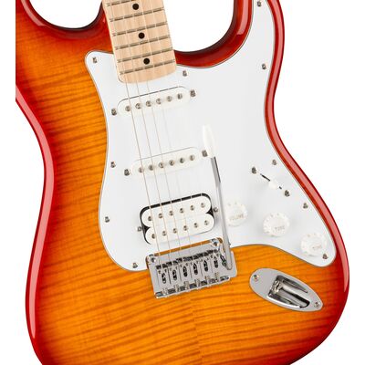 Squier Affinity Stratocaster FMT HSS MN Sienna Sunburst elektromos gitár