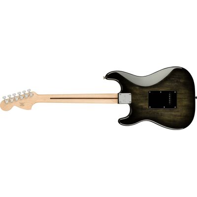 Squier Affinity Stratocaster FMT HSS MN Black Burst elektromos gitár