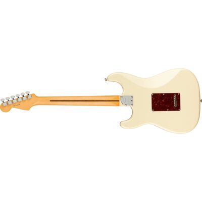Fender American Professional II Stratocaster HSS RW Olympic White elektromos gitár