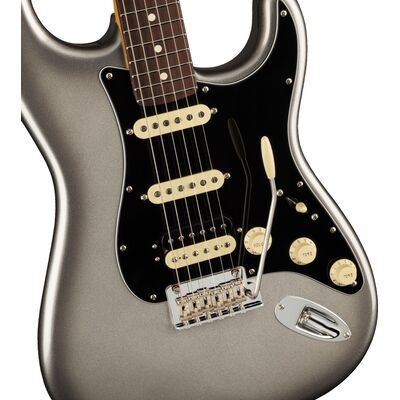 Fender American Professional II Stratocaster HSS RW Mercury elektromos gitár