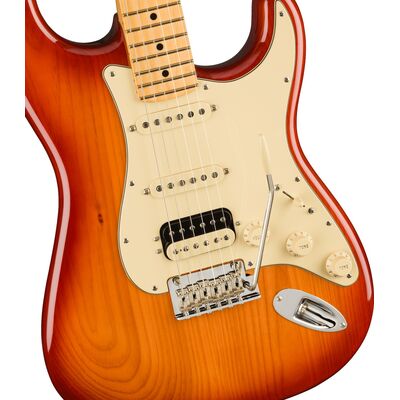 Fender American Professional II Stratocaster HSS MN Sienna Sunburst elektromos gitár