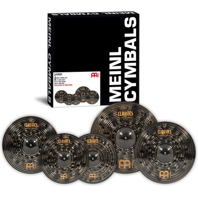Meinl Classics Custom Dark cintányérszett CCD460+18