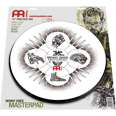 Meinl MPP-12-BG 12" Benny Greb gyakorló gumilap