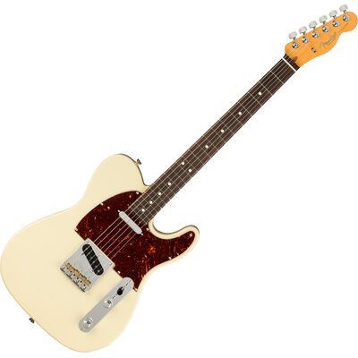 Fender American Professional II Telecaster RW Olympic White elektromos gitár