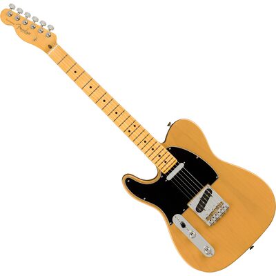Fender American Professional II Telecaster MN Butterscotch Blonde balkezes elektromos gitár