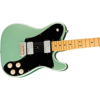 Fender American Professional II Telecaster Deluxe MN Mystic Surf Green elektromos gitár