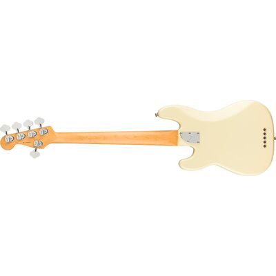 Fender American Professional II Precision Bass V RW Olympic White elektromos basszusgitár