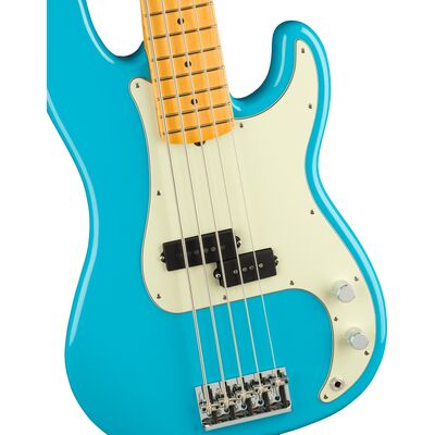 Fender American Professional II Precision Bass V MN Miami Blue elektromos basszusgitár