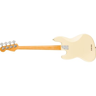 Fender American Professional II Jazz Bass MN Olympic White elektromos basszusgitár