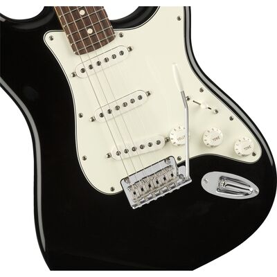 Fender Player Stratocaster PF Black elektromos gitár