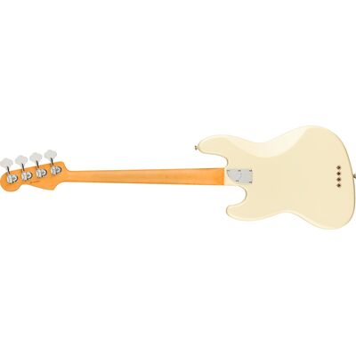 Fender American Professional II Jazz Bass RW Olympic White elektromos basszusgitár