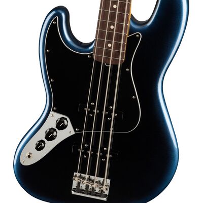 Fender American Professional II Jazz Bass RW Dark Night balkezes elektromos basszusgitár