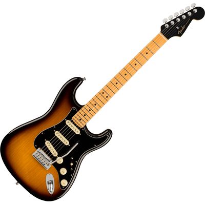 Fender American Ultra Luxe Stratocaster MN 2-Color Sunburst elektromos gitár