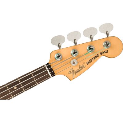 Fender JMJ Road Worn Mustang Bass Black elektromos basszusgitár