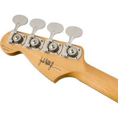 Fender JMJ Road Worn Mustang Bass RW Faded Daphne Blue elektromos basszusgitár