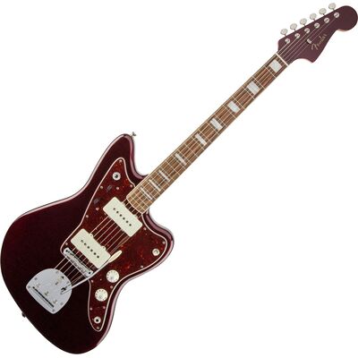 Fender Troy Van Leeuwen Jazzmaster Bound RW Oxblood elektromos gitár