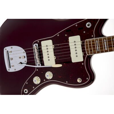 Fender Troy Van Leeuwen Jazzmaster Bound RW Oxblood elektromos gitár