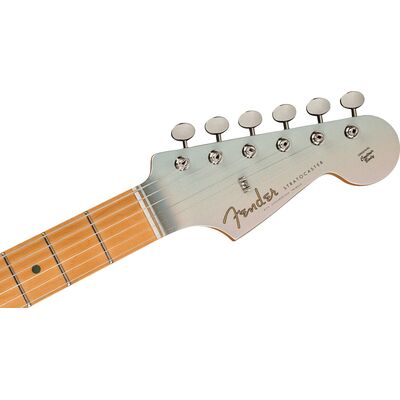 Fender H.E.R. Stratocaster MN Chrome Glow elektromos gitár