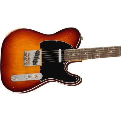 Fender Jason Isbell Custom Telecaster RW 3-color Chocolate Burst elektromos gitár