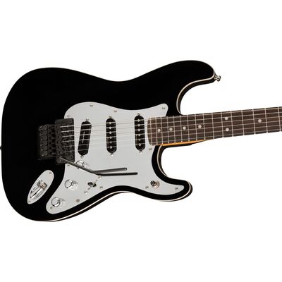 Fender Tom Morello Stratocaster RW Black elektromos gitár