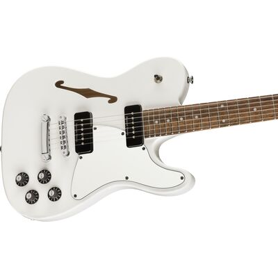 Fender Jim Adkins JA-90 Telecaster Thinline LRL White elektromos gitár