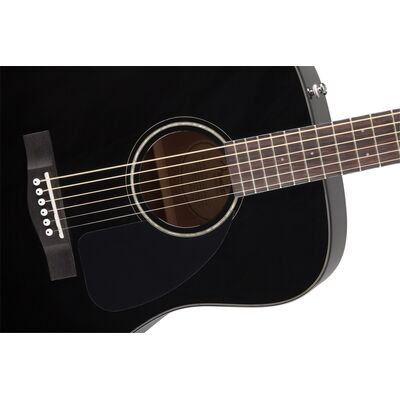 Fender CD-60 Dreadnought V3 Black akusztikus gitár