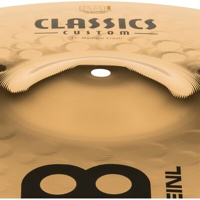 Meinl Classics Custom Brilliant 15" Medium Crash beütő cintányér CC15MC-B