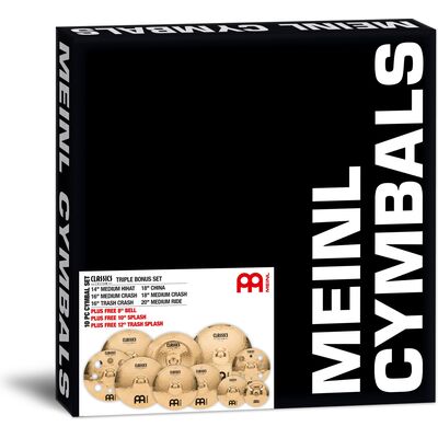 Meinl Classics Custom Triple Bonus cintányérszett CC4680-TRB