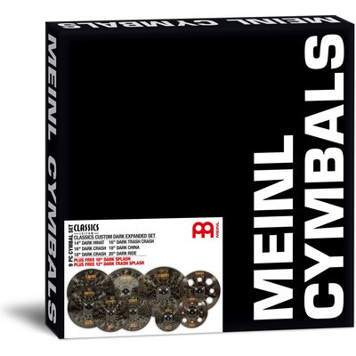 Meinl Classics Custom Dark Expanded cintányérszett CCD-ES1