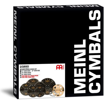 Meinl Classics Custom Dark Bonus cintányérszett CCD5802