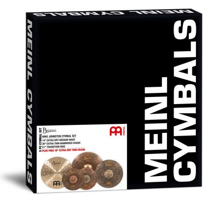 Meinl Byzance Mike Johnston cintányérszett MJ401+18