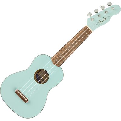 Fender Venice Daphne Blue szoprán ukulele