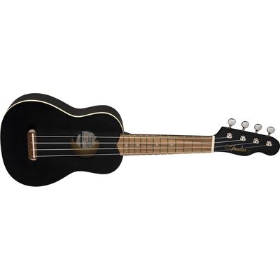 Fender Venice Black szoprán ukulele