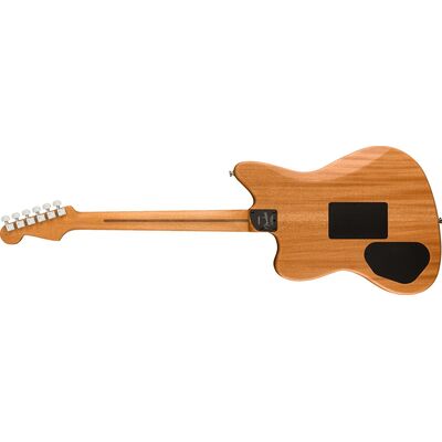 Fender American Acoustasonic Jazzmaster EB Natural elektro-akusztikus gitár