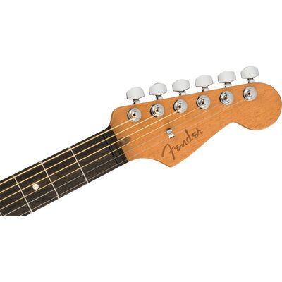 Fender American Acoustasonic Jazzmaster EB Natural elektro-akusztikus gitár