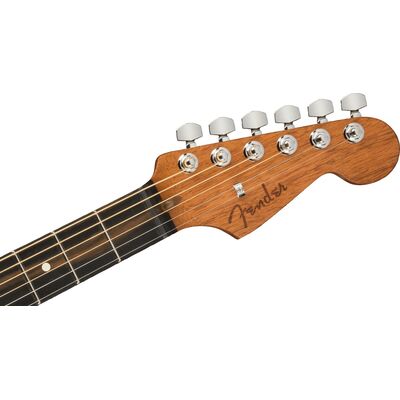 Fender American Acoustasonic Jazzmaster EB Tungsten elektro-akusztikus gitár