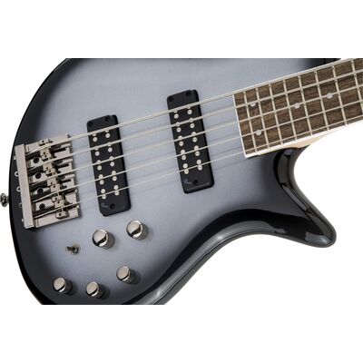 Jackson JS Series Spectra Bass JS3V Silverburst elektromos basszusgitár