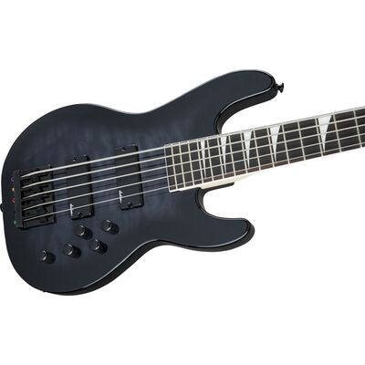 Jackson JS Series Concert Bass JS3VQ  Transparent Black Burst elektromos basszusgitár