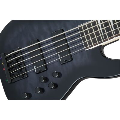 Jackson JS Series Concert Bass JS3VQ  Transparent Black Burst elektromos basszusgitár