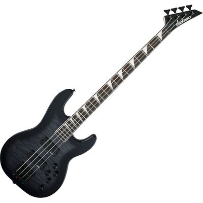 Jackson JS Series Concert Bass JS3Q Transparent Black Burst elektromos basszusgitár