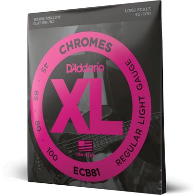 D'Addario ECB81 Chromes 40-100 basszus gitárhúr