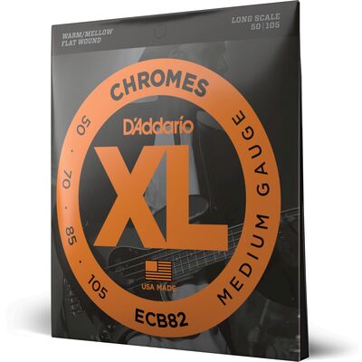 D'Addario ECB82 Chromes 50-105 basszus gitárhúr