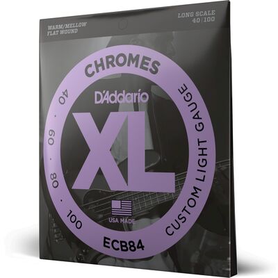 D'Addario ECB84 Chromes 40-100 basszus gitárhúr