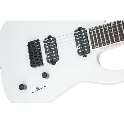 Jackson JS Series Dinky Arch Top JS32-7 DKA HT Snow White 7-húros elektromos gitár