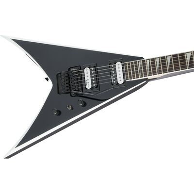 Jackson JS Series King V JS32 Black with White Bevels elektromos gitár