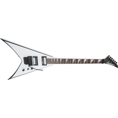 Jackson JS Series King V JS32 White with Black Bevels elektromos gitár