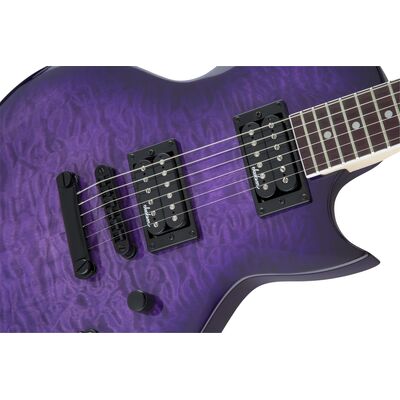 Jackson JS Series Monarkh SC JS22Q Transparent Purple Burst elektromos gitár