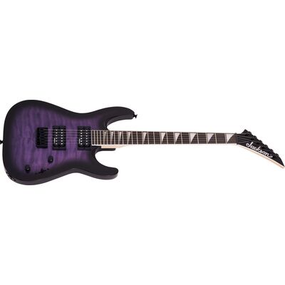 Jackson JS Series Dinky Arch Top JS32Q DKA HT Transparent Purple Burst elektromos gitár