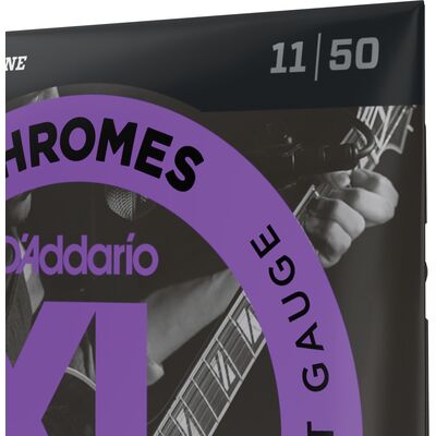 D'Addario ECG24 Chromes Flat Wound 11-50 elektromos gitárhúr